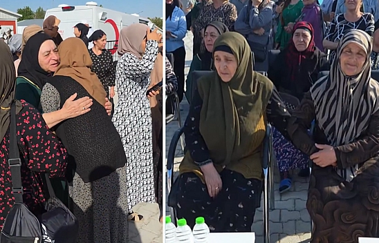 Elazığ'dan Ahlat'a duygusal uğurlama: 242 Ahıska Türkü yola çıktı