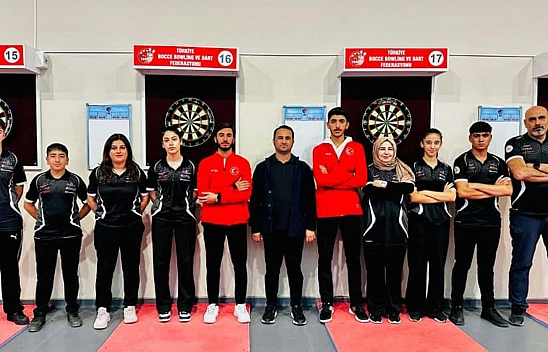 Elazığ Dart Takımı Türkiye'nin zirvesinde