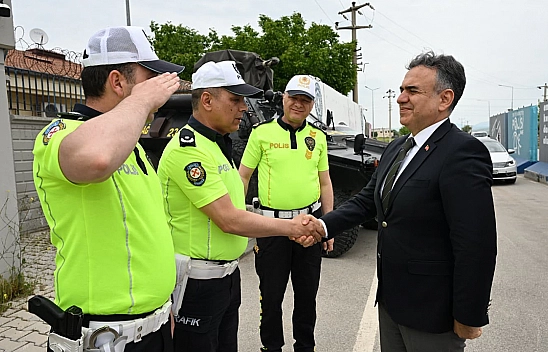 Elazığ Emniyet Müdürü Karan'dan bayramda polis ziyareti