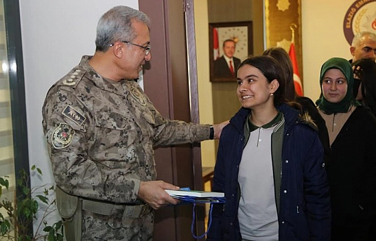 Elazığ Emniyet Müdürü Karayel, Öğrencileri Ağırladı