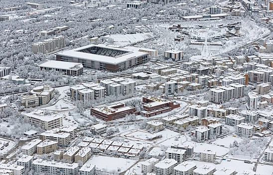 Elazığ güne kartpostallık görüntülerle uyandı