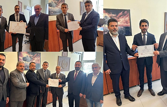 Elazığ İl Genel Meclisi Üyeleri Mazbatalarını Aldı