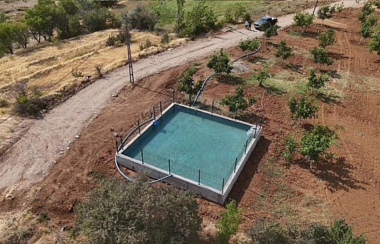 Elazığ İl Özel İdaresi'nden 6 adet sulama suyu tesisi