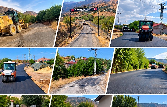 Elazığ İl Özel İdaresi sahada: Çalışmalar tüm hızıyla sürüyor