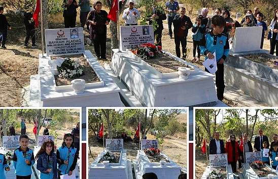 Elazığ İl Özel İdaresi Tarafından  Şehit Öğretmenlerimizin Mezarları Yeniden Yapıldı