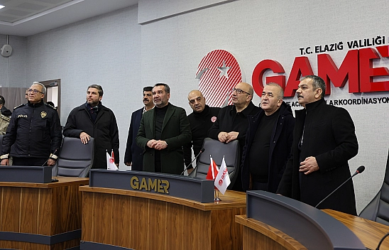 Elazığ il protokolü GAMER'i ziyaret etti