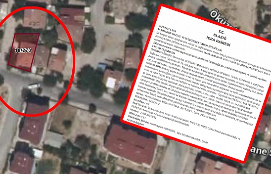 Elazığ'ın gözde mahallesinde daire icradan satılacak! 135 metrekare daire açık artırmada satılacak!