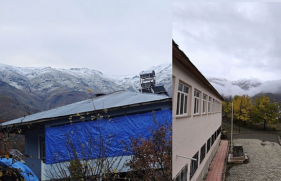 Elazığ'ın ilk karı bakın nereye düştü