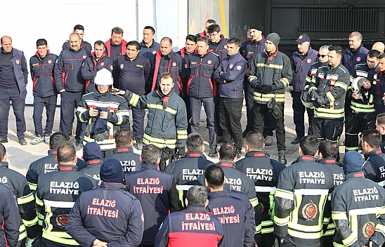Elazığ'ın kahramanlarının eğitimi tamamlandı