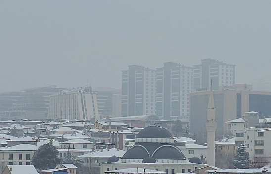 Elazığ'da sis etkili oldu