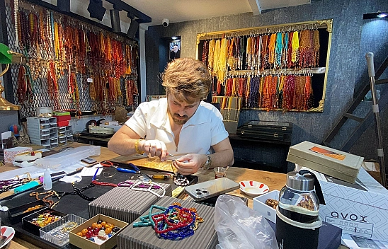 Elazığ'ın Vişne Mermerinden Yapılan Tesbih Fiyatı 85 Bin Liradan Alıcı Buluyor