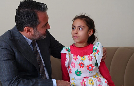 Elazığ'ın Yüsra'sına Başkan Şerifoğulları Sahip Çıktı