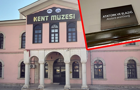 Elazığ Kent Müzesi'nde 'Atatürk ve Elazığ' odası ilgi görüyor