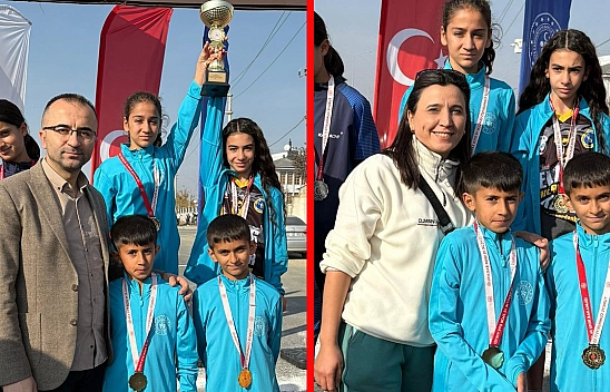 Elazığ Kros Takımı 1. Etapta bölge birincisi oldu