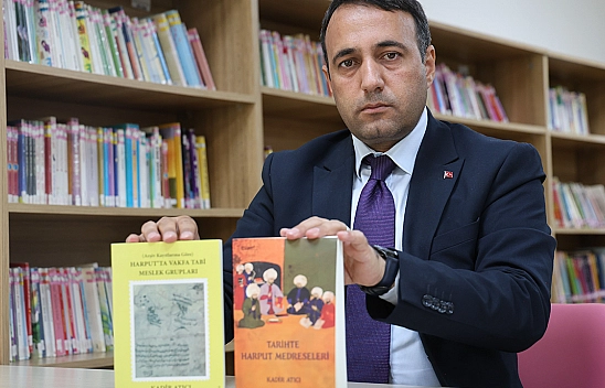 Elazığ Kültür Ve Turizm Müdürü Kadir Atıcı'dan Harput'un 19 medresesini anlatan tarihi kitap