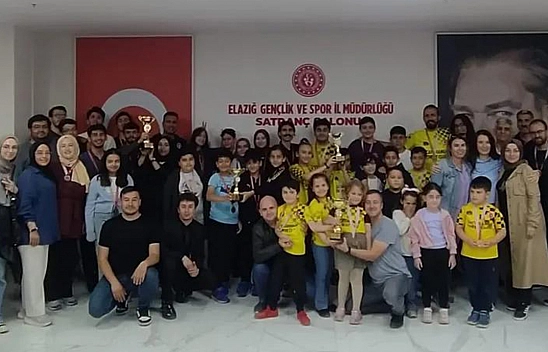 Elazığ Kulüpler Satranç Turnuvası Sona Erdi