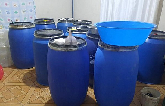 Elazığ Merkezli 3 İlde Kaçak İçki Operasyonu Binlerce Litre Kaçak İçki Ele Geçirildi