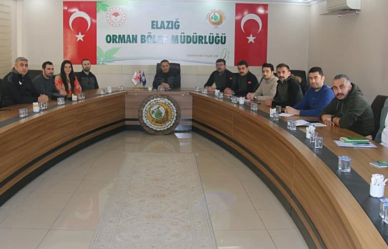 Elazığ Orman İşletme Müdürlüğü personellerine kritik bir eğitim verildi