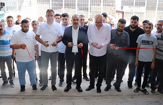 Elazığ Oto Sanayi Sitesi'nde yeni bir işletme açıldı