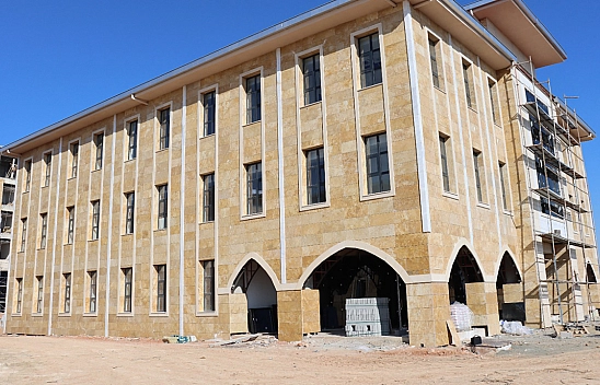 Elazığ Polis Eğitim Merkezi Hizmet Binasında Çalışmalar Devam Ediyor