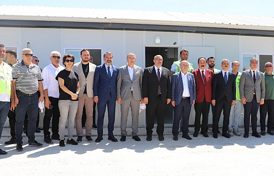 Elazığ Protokolünden Fırat Üniversitesi Yeni hastane binasına ziyaret