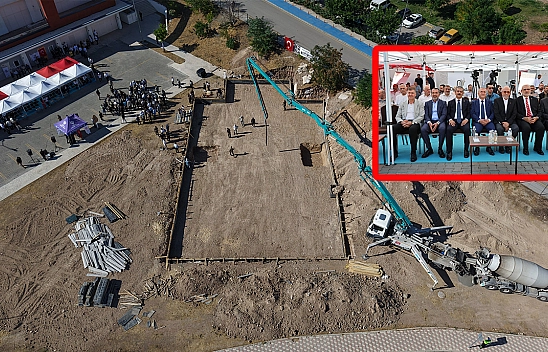 Elazığ Şehir Hastanesi yerleşkesinde cami ve Kur'an Kursu temeli atıldı