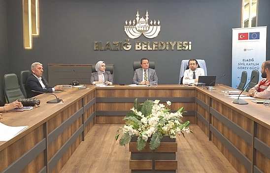 Elazığ Sivil Katılım Görev Gücü Toplantıları Hız Kesmeden Devam Ediyor