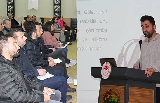 Elazığ Su Ürünleri Araştırma Enstitüsü Müdürlüğü Tarafından Eğitim Verildi