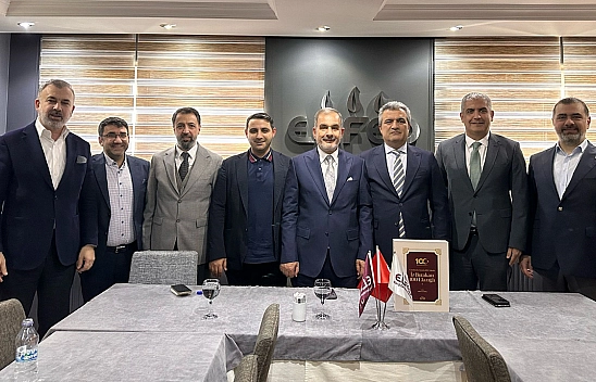 Elazığ ticaret ve sanayi odası başkanı Alan'dan ELFED'e ziyaret