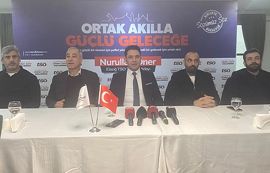 Elazığ TSO Başkan Adayı Nurullah Öner, gazetecilerle kahvaltıda buluştu
