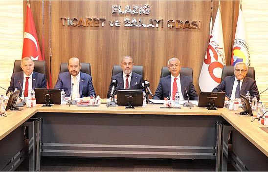 Elazığ TSO başkanı Alan: 'dış ticareti geliştirecek adımlar atıyoruz'