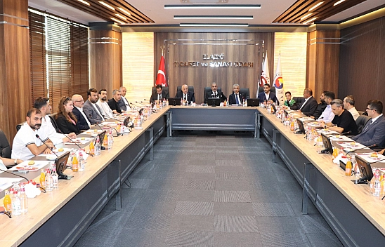 Elazığ TSO'da bayramlaşma töreni