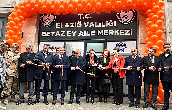 Elazığ valiliği beyaz ev aile merkezi hizmete açıldı