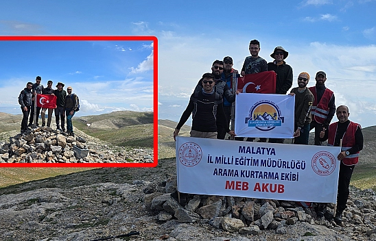 Elazığ ve Malatyalı dağcılardan dostluk tırmanışı