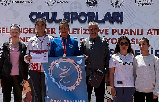 Elazığlı Atletlerden Türkiye Şampiyonasında büyük başarı