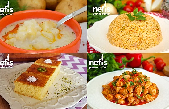 Elazığlı hanımlar bugünkü iftar menünüz burada