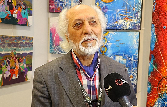 Elazığlı ressam sanatında Anadolu kadınlarına yer veriyor