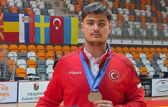 Elazığlı sporcu Avrupa ikincisi
