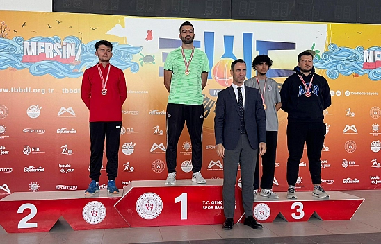 Elazığlı sporcu Türkiye 3'üncüsü oldu