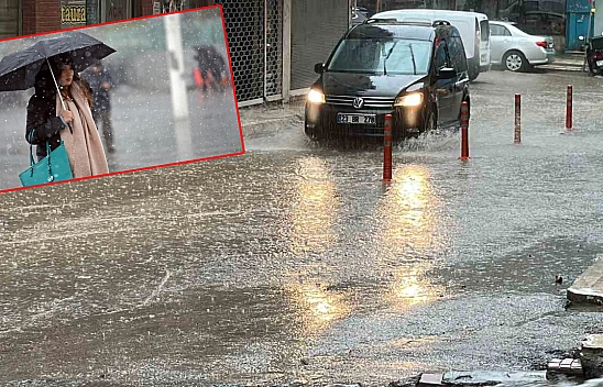 Elazığlılar dikkat! Yarın o saatlerde şemsiyesiz dışarı çıkmayın