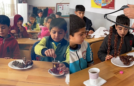 Elazığlıların gönlüne taht kuran Kübra öğretmen ve öğrencileri