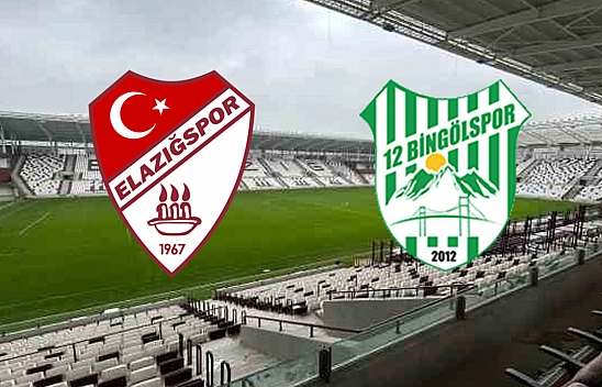 Elazığspor - 12 Bingölspor maçı canlı anlatım