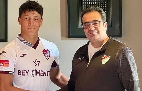 Elazığspor, 2005 doğumlu Haluk Mustafa Tan'ı kadrosuna kattı