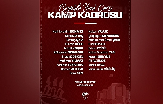 Elazığspor 21 futbolcuyla İstanbul'a gidiyor