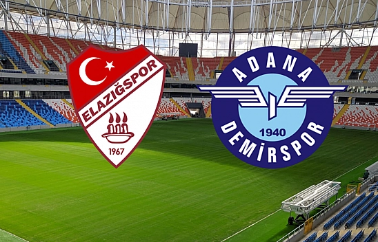 Elazığspor – Adana Demirspor maçı canlı anlatım