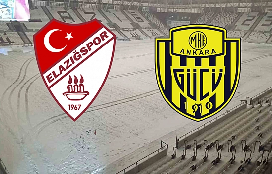 Elazığspor – MKE Ankaragücü maçı 1 saat ertelendi