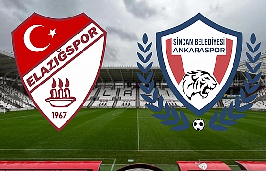 Elazığspor – Ankaraspor maçı canlı anlatım