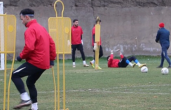 Elazığspor, Beyoğlu Yeni Çarşı maçı öncesi hazırlıklarını sürdürüyor