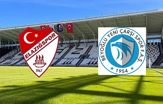 Beyoğlu Yeni Çarşı - Elazığspor canlı anlatım