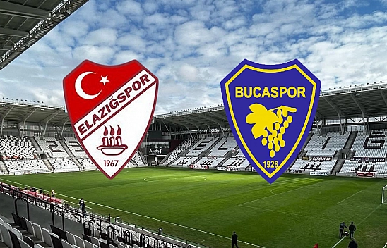 Elazığspor – Bucaspor 1928 maçı canlı anlatım
